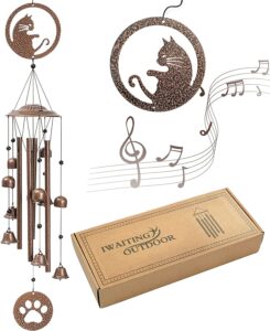 Open-air Cat Memorial Wind Chimes With Relaxing Rich Sound