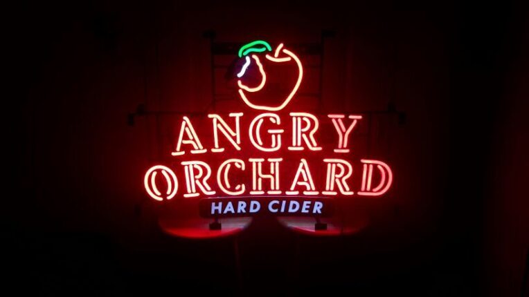 Angry Orchard Neon Sign
