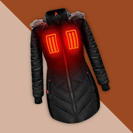 ActionHeat 5v Battery heated jacket for women