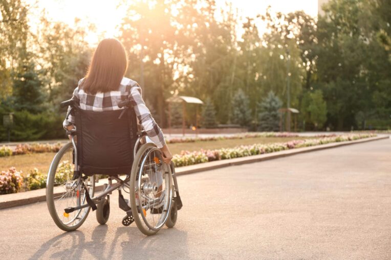 Woman in a Wheelchair
